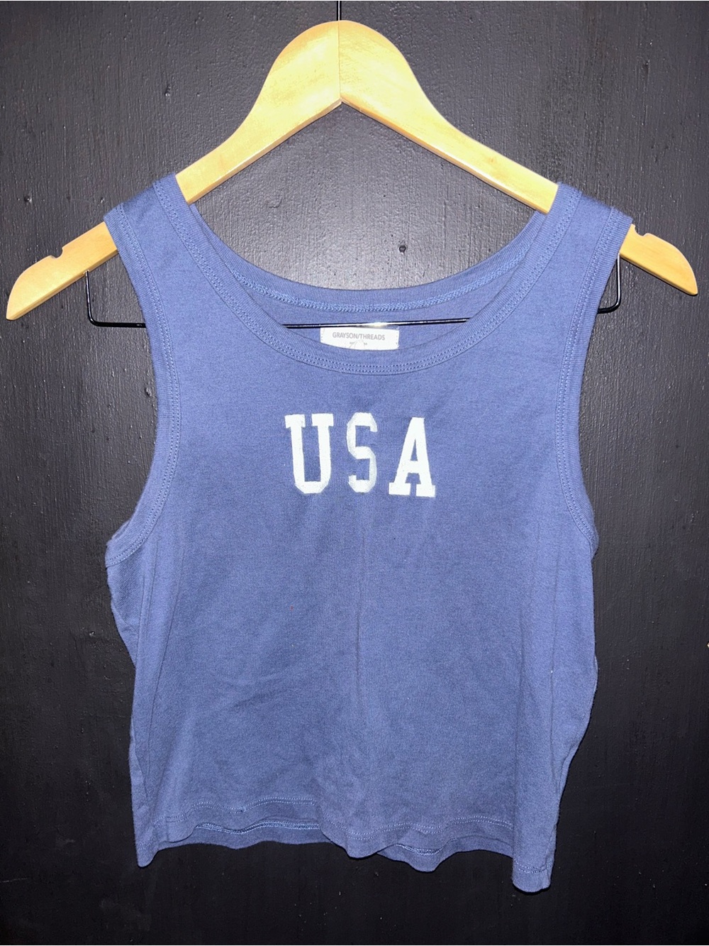 Grayson Threads USA Tank Top - Blue